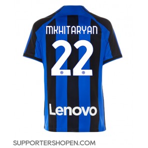 Inter Milan Henrikh Mkhitaryan #22 Hemma Matchtröja 2022-23 Kortärmad